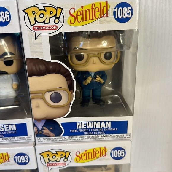 Funko Pop! Television Seinfeld 1093 Kramer #1086 Yev Kassel. #1095 Kramer #1085 - Picture 3 of 9